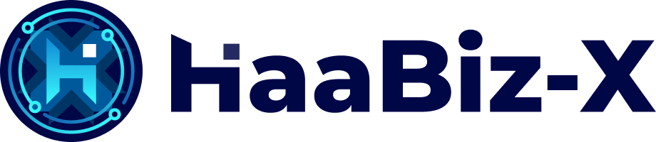 HaaBiz-X logo desktop